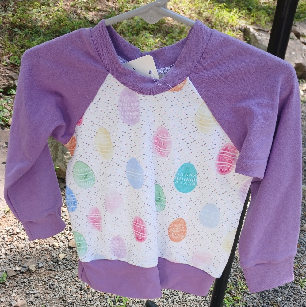 Easter Raglan Top